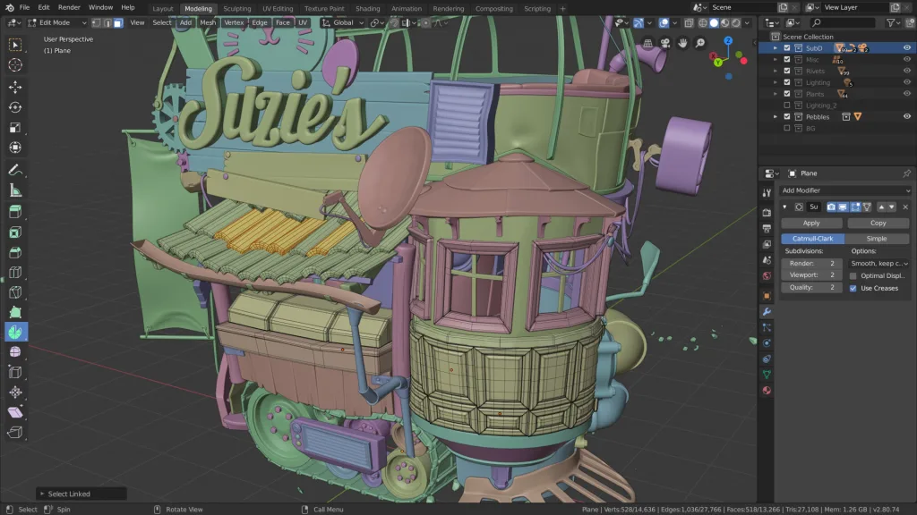 لقطة 2 من Blender
