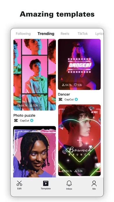 لقطة 1 من CapCut: Photo & Video Editor