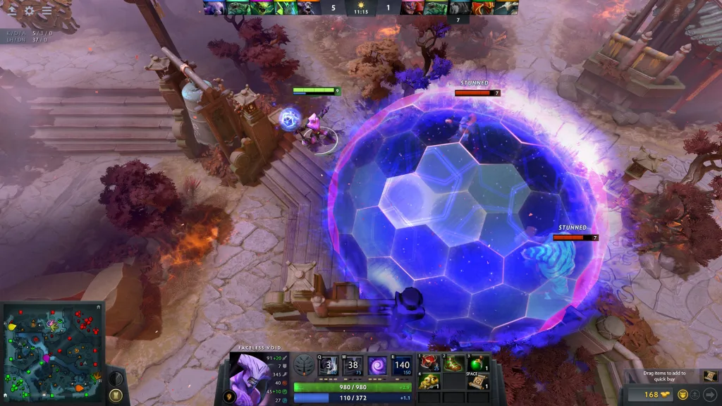 لقطة 1 من Dota 2