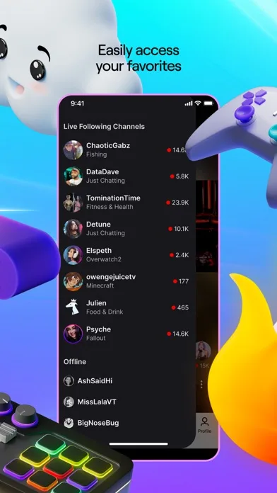 لقطة 2 من Twitch: Live Streaming