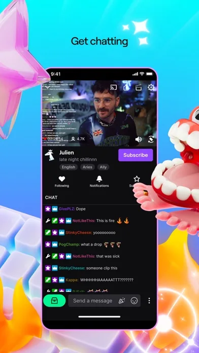 لقطة 4 من Twitch: Live Streaming